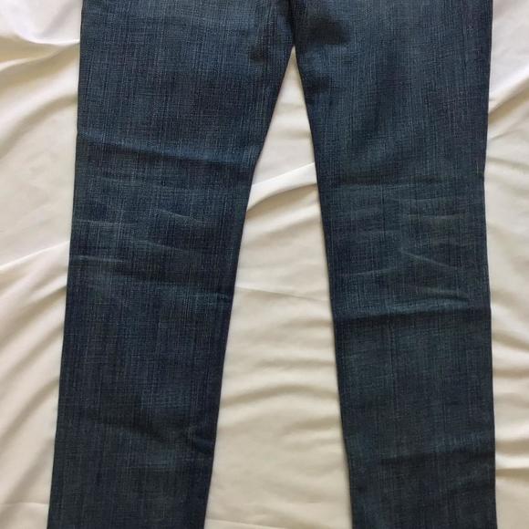 🔴𝗕𝗢𝗚𝗢🔴Current/Elliot The Fling Loved Blue Jeans Distressed - Picture 15 of 16